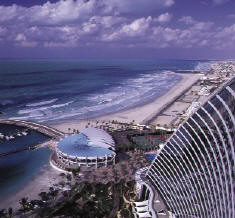 Jumeirah Beach Hotel - view from the top